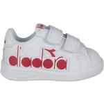 Białe Sneakersy dla dziewczynek sportowe marki Diadora w rozmiarze 25 
