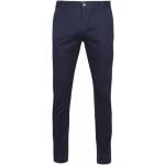 Niebieskie Spodnie typu chinos męskie w stylu casual marki Dockers 