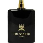 Przecenione Czarne Perfumy & Wody perfumowane z paczulą męskie tajemnicze 100 ml o zielonym aromacie w testerze marki Trussardi Uomo 