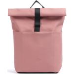 Przecenione Różowe Plecaki roll-top damskie zwijane z poliuretanu marki Ucon 