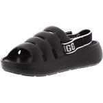Czarne Sandały sportowe dla dzieci sportowe na lato marki UGG Australia w rozmiarze 31 