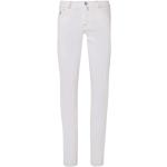 Białe Jeansy rurki męskie rurki dżinsowe marki KITON 