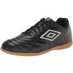 UMBRO Męskie buty piłkarskie Classico Xi Ic do użytku w pomieszczeniach, czarny i szary, 40 EU