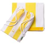 Żółte Komplety ręczników - 2 sztuki marki United Colors of Benetton w rozmiarze 90x160 cm - Zrównoważony rozwój 