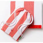 Czerwone Komplety ręczników - 2 sztuki marki United Colors of Benetton w rozmiarze 90x160 cm - Zrównoważony rozwój 