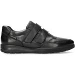 Czarne Sneakersy na rzepy męskie w paski sportowe marki Mephisto w rozmiarze 40 