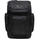 Czarne Plecaki z kieszeniami z przegrodą na laptopa gładkie eleganckie marki Oakley 