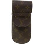Brązowe Pokrowce na telefony w stylu vintage marki Louis Vuitton 