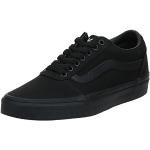 Czarne Buty sznurowane dla dzieci gumowe marki Vans Ward w rozmiarze 31 
