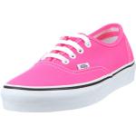 Vans Damskie Authentic (Neon) różowe/true white sneakersy, różowy - Różowy Neon Pink True White - 39 eu