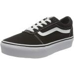Czarne Wysokie sneakersy dla dzieci marki Vans Old Skool Platform w rozmiarze 34 