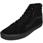 Czarne Sneakersy sznurowane męskie sportowe z zamszu marki Vans Filmore w rozmiarze 49 