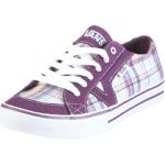 Liliowe Sneakersy dla dziewczynek na wiosnę marki Vans w rozmiarze 35 