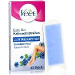 Veet Kaltwachsstreifen Sensible Haut Easy Gel plastry z woskiem na zimno 40 Stk