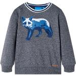 Szare Bluzy dziecięce polarowe polarowe marki vidaxl w rozmiarze 140 - wiek: 12-24 miesięcy 