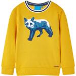 Żółte Bluzy dziecięce polarowe polarowe marki vidaxl w rozmiarze 140 - wiek: 12-24 miesięcy 