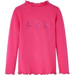 Różowe Koszulki dziecięce z długim rękawem bawełniane marki vidaxl w rozmiarze 104 - wiek: 12-24 miesięcy 