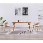 Kremowe Krzesła do jadalni gładkie - 2 sztuki w nowoczesnym stylu ze skóry syntetycznej marki vidaxl 