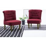 Czerwone Krzesła - 2 sztuki marki vidaxl 