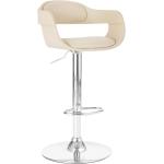Białe Krzesła stylowe ze skóry syntetycznej marki vidaxl 