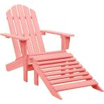 Różowe Krzesła ogrodowe jodłowe marki vidaxl 