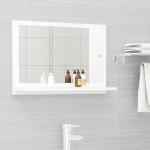 Białe Lustra łazienkowe w nowoczesnym stylu marki vidaxl 