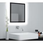 Czarne Lustra łazienkowe na wysoki połysk w nowoczesnym stylu marki vidaxl 