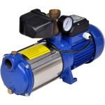 vidaXL Pompa strumieniowa z manometrem, 1300 W, 5100 L/h, niebieska