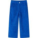Niebieskie Sztruksy dziecięce w paski sztruksowe marki vidaxl w rozmiarze 92 - wiek: 12-24 miesięcy 