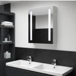 Białe Szafki łazienkowe z lustrem z melaminy marki vidaxl 