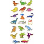 Puzzle drewniane z motywem dinozaurów drewniane marki VIGA o tematyce dinozaurów i pradawnych czasów 