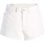 Białe Krótkie spodnie w stylu retro marki LEVI´S Vintage 