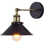 Czarne Kinkiety & Lampy ścienne w nowoczesnym stylu - gwint żarówki: E27 
