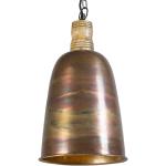 Vintage lampa wisząca miedź ze złotem - Burn 1