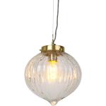 Przecenione Złote Lampy wiszące marki Qazqa - gwint żarówki: E27 