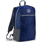 Ciemnoniebieskie Plecaki damskie składane w paski z PCV marki Volkswagen Volkswagen 