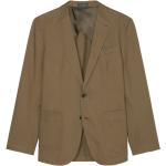 Brązowe Kurtki męskie gładkie eleganckie bawełniane marki Marc O'Polo w rozmiarze XL 