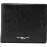 Czarne Portfele męskie w stylu casual marki Michael Kors MICHAEL 
