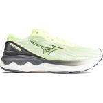 Zielone Buty do biegania treningowe męskie amortyzujące marki Mizuno Wave Skyrise w rozmiarze 42,5 