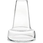 Wazony szklane przezroczyste w nowoczesnym stylu marki Holmegaard o wysokości 24 cm 