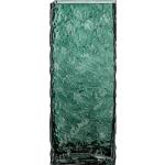Zielone Wazony szklane marki Bloomingville o wysokości 30 cm 