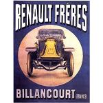 Wee Blue Coo Ad Vintage Tisseaut Samochód Renault