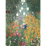 Wee Blue Coo Gustav Klimt kwiat ogród 1907 stary m