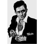 Wee Blue Coo Johnny Cash Tattoo Inked Ikona autors