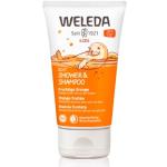 Przecenione Pomarańczowe Żele pod prysznic damskie 150 ml naturalne przyjazne zwierzętom marki Weleda 