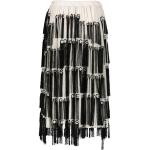 Wielokolorowe Spódnice midi damskie z frędzlami aksamitne marki Comme des Garçons w rozmiarze S 
