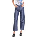 Niebieskie Jeansy damskie dżinsowe marki Emporio Armani 