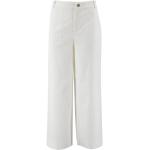 Białe Szerokie spodnie marki FEDELI w rozmiarze M 