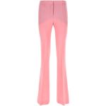 Różowe Eleganckie spodnie marki VERSACE w rozmiarze S 
