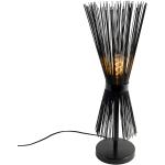 Przecenione Czarne Lampy stołowe ściemniane stalowe marki Qazqa - gwint żarówki: E27 